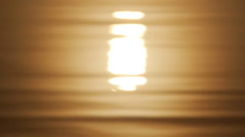 Golden reflection on water Stock-Footage 68933099