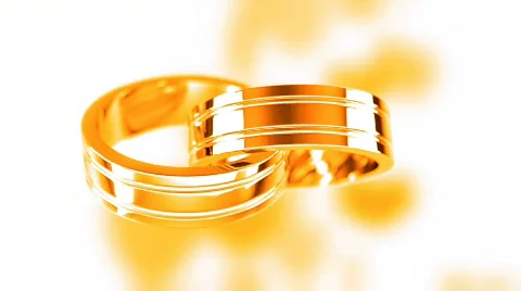 Golden ring Video stock 328171