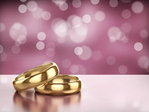 Golden ring Golden ring , This is a computer generated and 3d rendered pic... Stock Photos