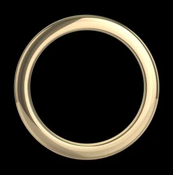 Golden ring. Stock Illustration