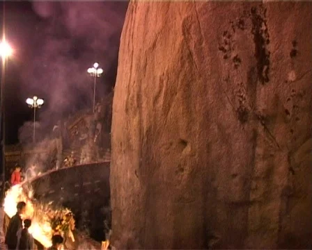 Golden rock Stock Footage 314517