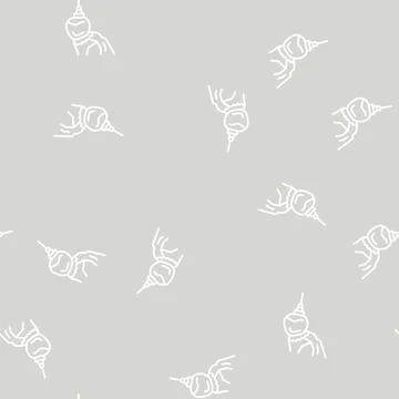 Golden rock line seamless pattern イラスト素材