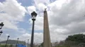 The Golden rooster monument in Panama City 4k or 4k+ Resolution