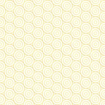 Golden Round Shape Decorative Pattern Background Stock Illustration