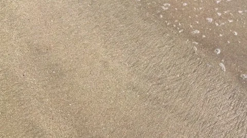 Golden Sand Falling in Slow Motion – 4K UHD Macro Texture Footage Stock Footage 315084045