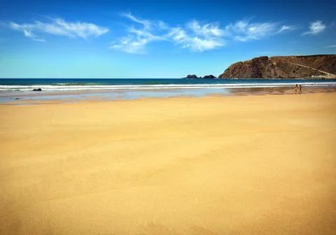 Golden sand Stock Photos