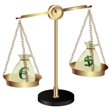 Golden scale 스톡 일러스트