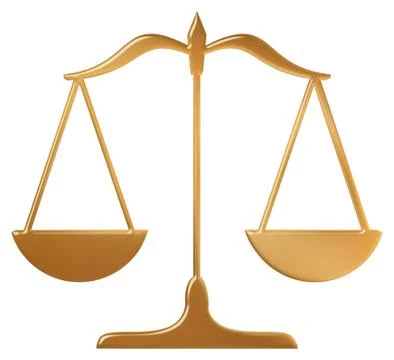Golden scales Stock Illustration