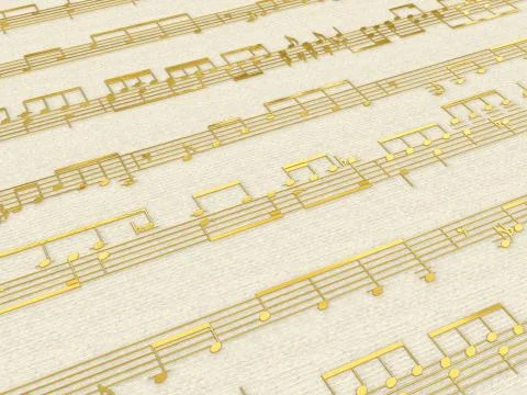 Golden score background Stock Illustration