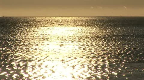 GOLDEN SEA Stock Footage 21830701