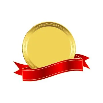 Golden seal Stock Illustration