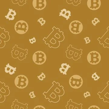 Golden Seamless pattern Stock Illustration
