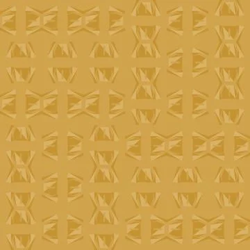 Golden Seamless pattern Stock Illustration