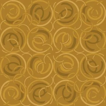Golden Seamless pattern Illustrazione stock