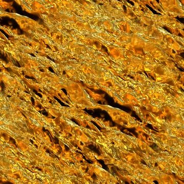 Golden seamless texture with strong diagonal noise. Golden background.  Stock Illustration
