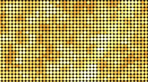Golden sequin randomly shining background Stock Illustration