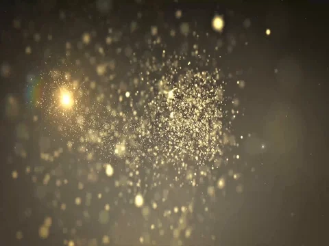 Golden Shimmer Dust 스톡 동영상 73617963