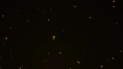 Golden Shimmering Particles Stock Footage 144307368