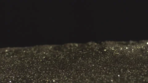 Golden shine particles Stock Footage 141388623