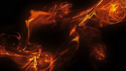 Golden Shiny Particles Background Loop Stock Footage 207795678