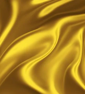 Golden silk Stock Illustration