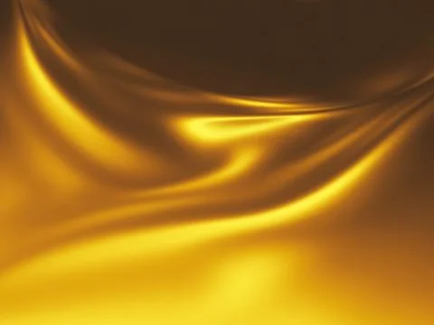 Golden silk Stock Illustration