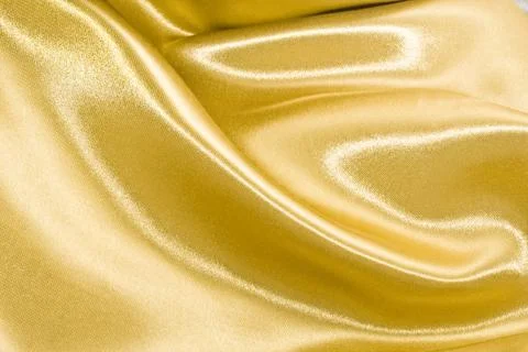 Golden silk Stock Photos