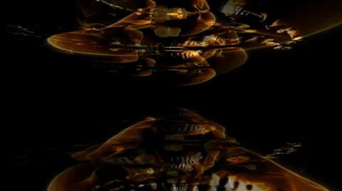 Golden Skulls Motion Mapping Vidéo 24719610