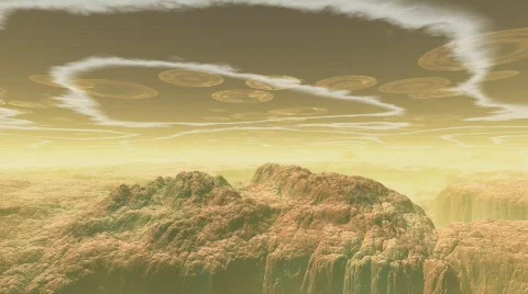 Golden sky Stock Footage 671479