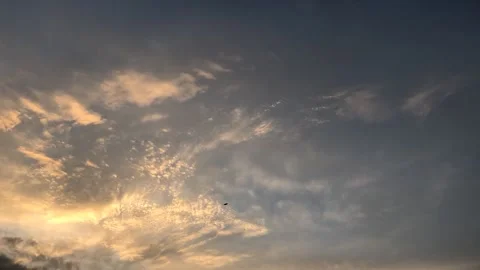 Golden sky time lapse Stock Footage 315051850