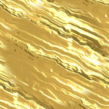 Golden smooth surface with convex irregularities. Yellow seamless texture.  Stock Illustration