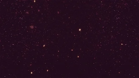 Golden Snowflakes Video stock 121709568