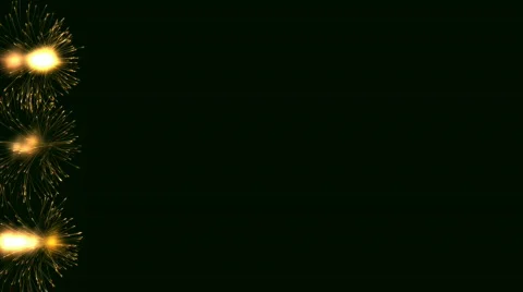 Golden spark Stock Footage 792666