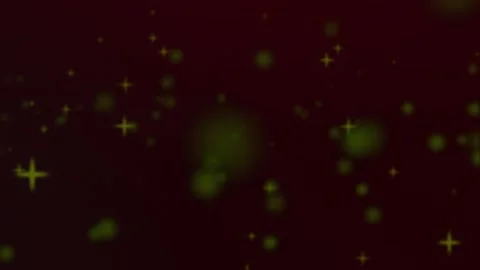 Golden sparkle particles on dark background, luxury abstract seamless loop video Vídeos de archivo 339544118