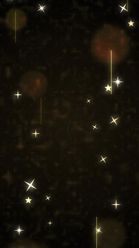 Golden sparkles bokeh loop overlay animation shining particles effect Stock Footage 346635744