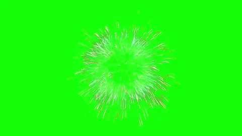 Golden sparks exploding on green screen background Stock Footage 337602980
