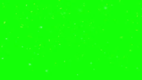 Golden sparks falling on green screen background Video stock 336940765