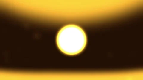 Golden Sphere Abstract Motion with Soft Bokeh During Evening Light for Comm.. Video stock 342517410