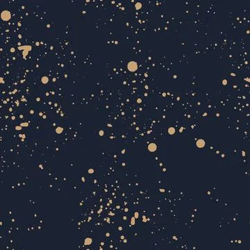 Golden splashes pattern イラスト素材