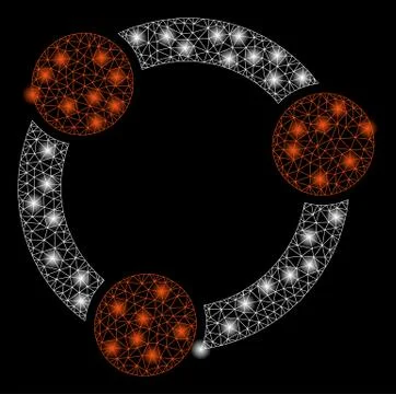 Golden Square Pattern Collaboration イラスト素材