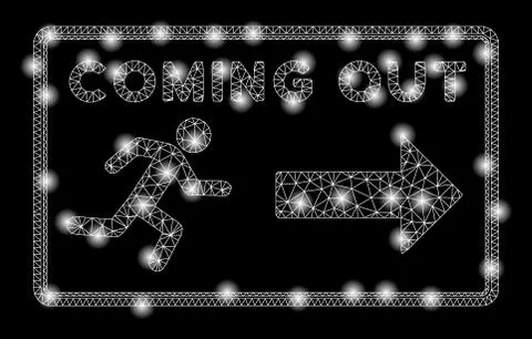 Golden Square Pattern Coming out Rectangle 스톡 일러스트