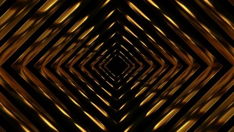 Golden squares motion background Stock Footage 88986118