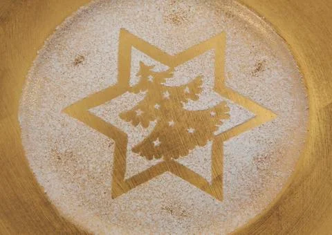 Golden star background Stock Photos