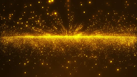 Golden Star Galaxy Stock Footage 322033545