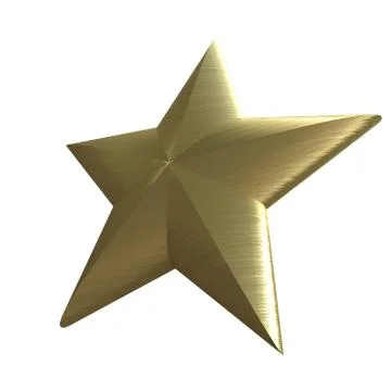 Golden star Stock Illustration