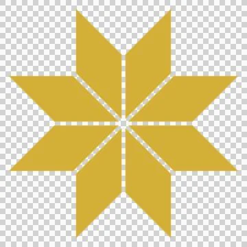 Golden Star: A Timeless, Elegant, and Scalable Vector Graphic Illustration. Stock Illustration