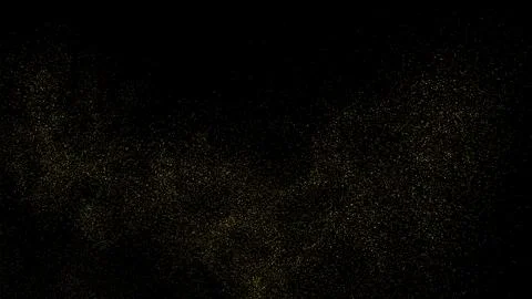 Golden stardust vector Stock Illustration