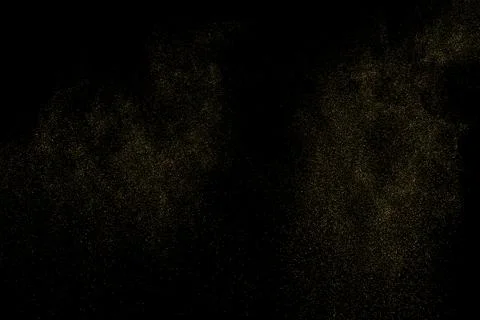 Golden stardust vector Stock Illustration