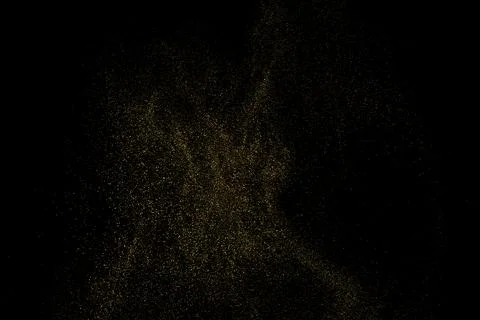 Golden stardust vector Stock Illustration