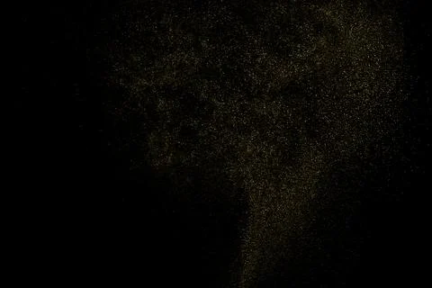 Golden stardust vector Stock Illustration